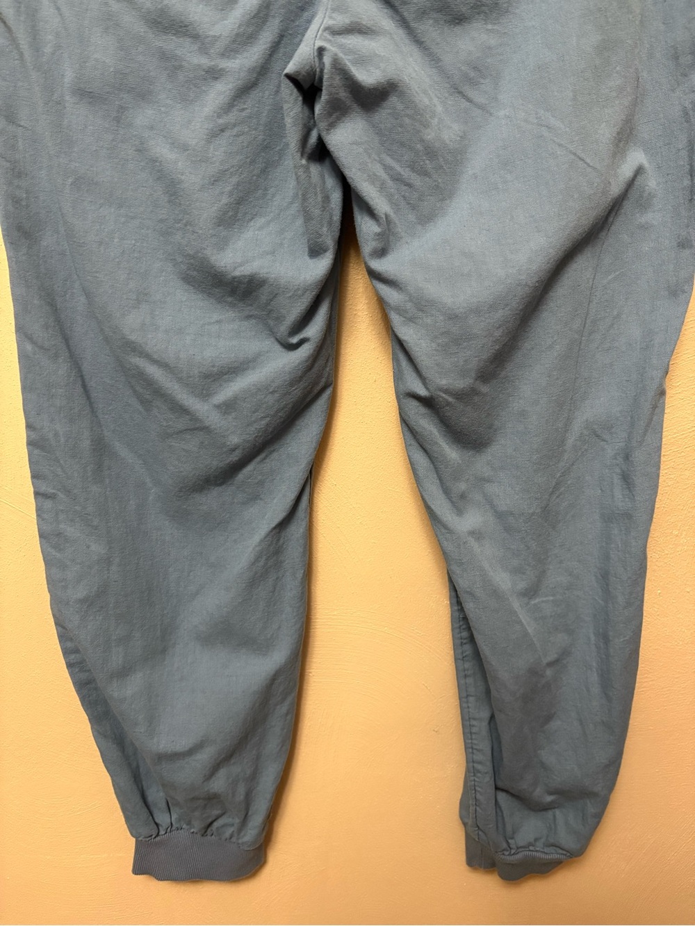 Pact Organic Cotton Linen Blend Joggers Blue Size Medium - Picture 9 of 12